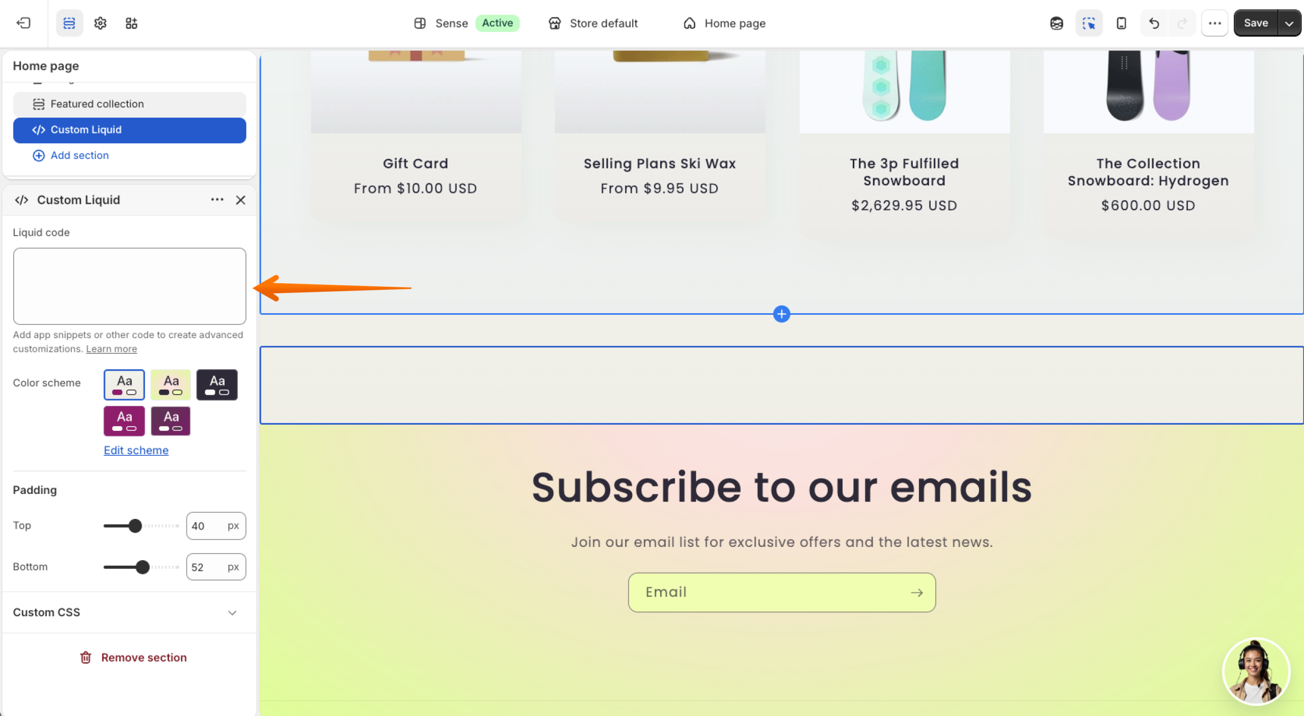 How to add a social media feed to Shopify Image-14