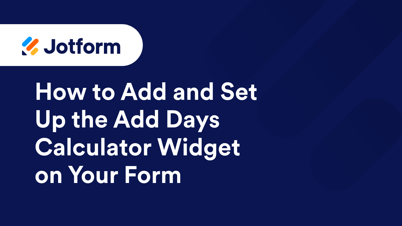 Jotform Widgets