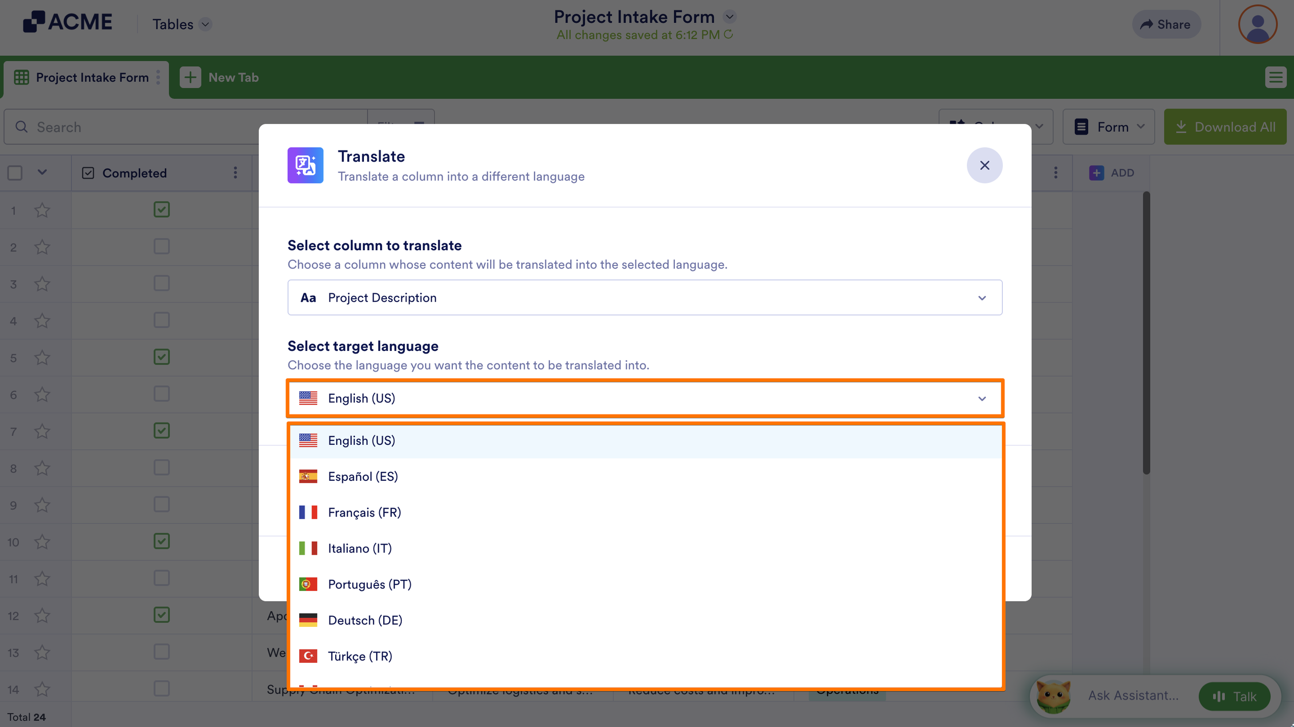 How to Use AI Columns in Tables Image-29