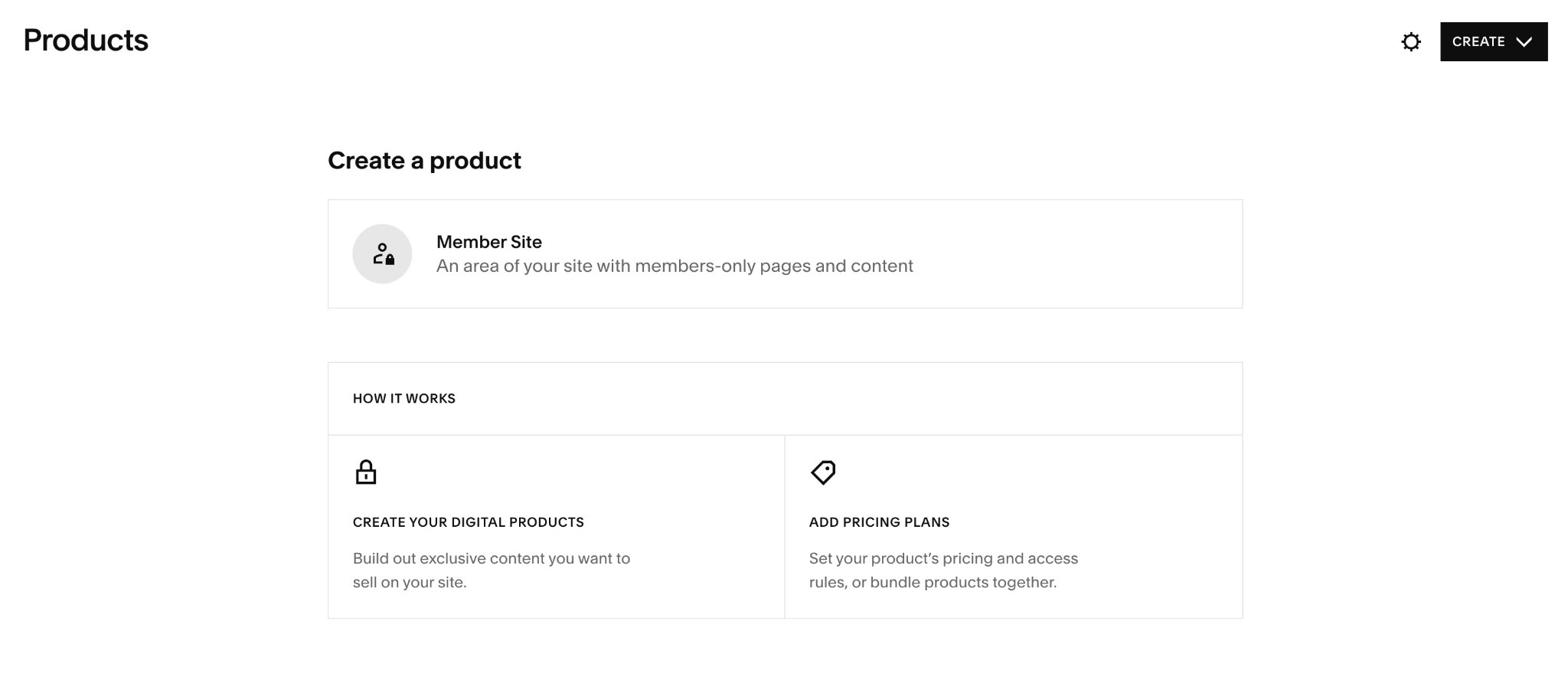Building a table using Squarespace's layout blocks
