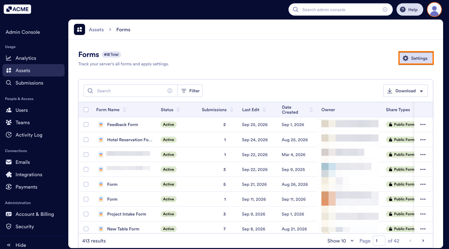 How to Manage Organization-wide Auto Delete Submissions Image-3