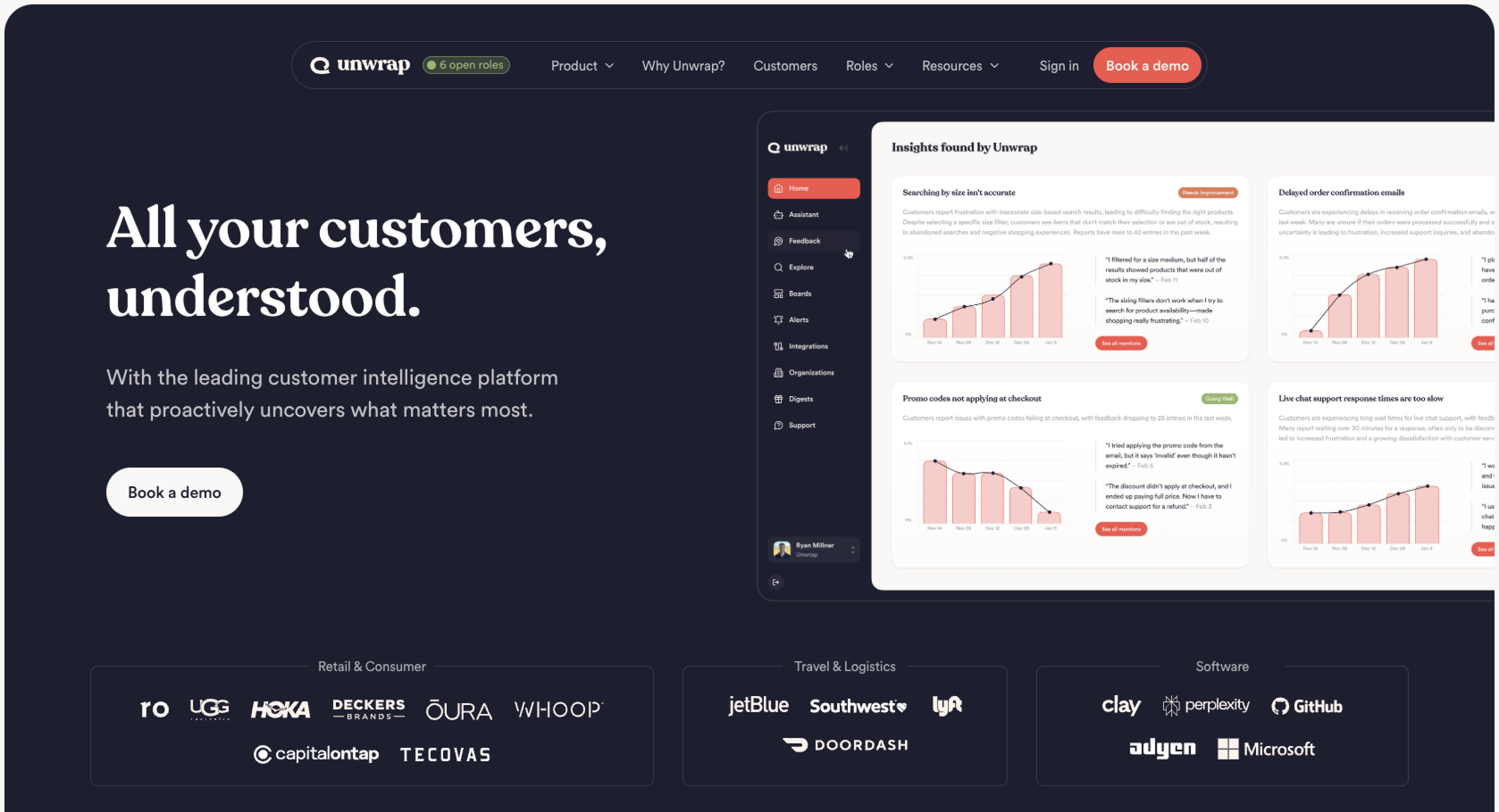 Unwrap Landing Page