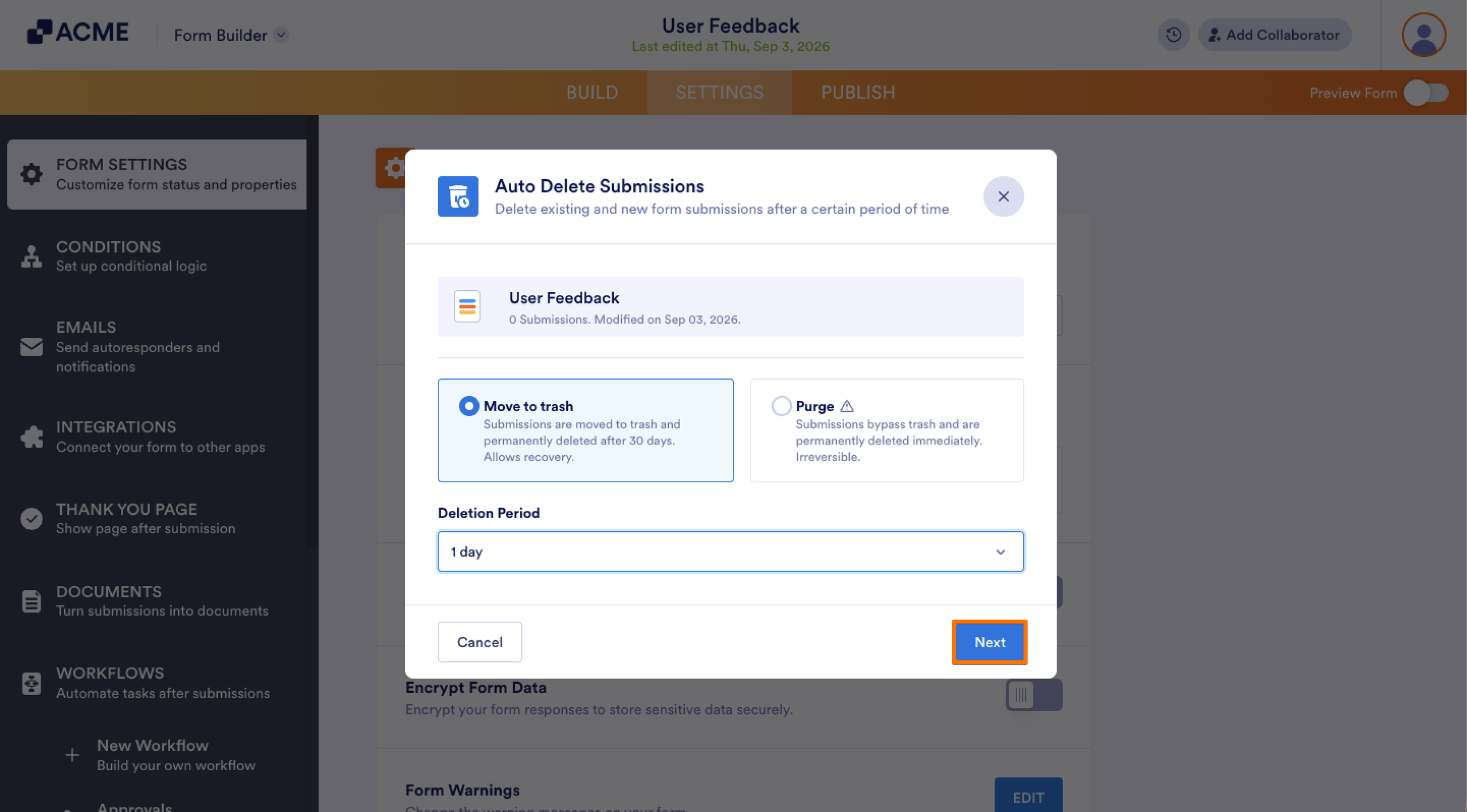 How to Delete Form Submissions Automatically Image-5