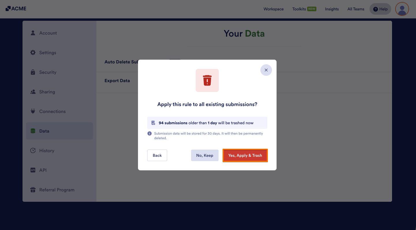 How to Delete Form Submissions Automatically Image-12