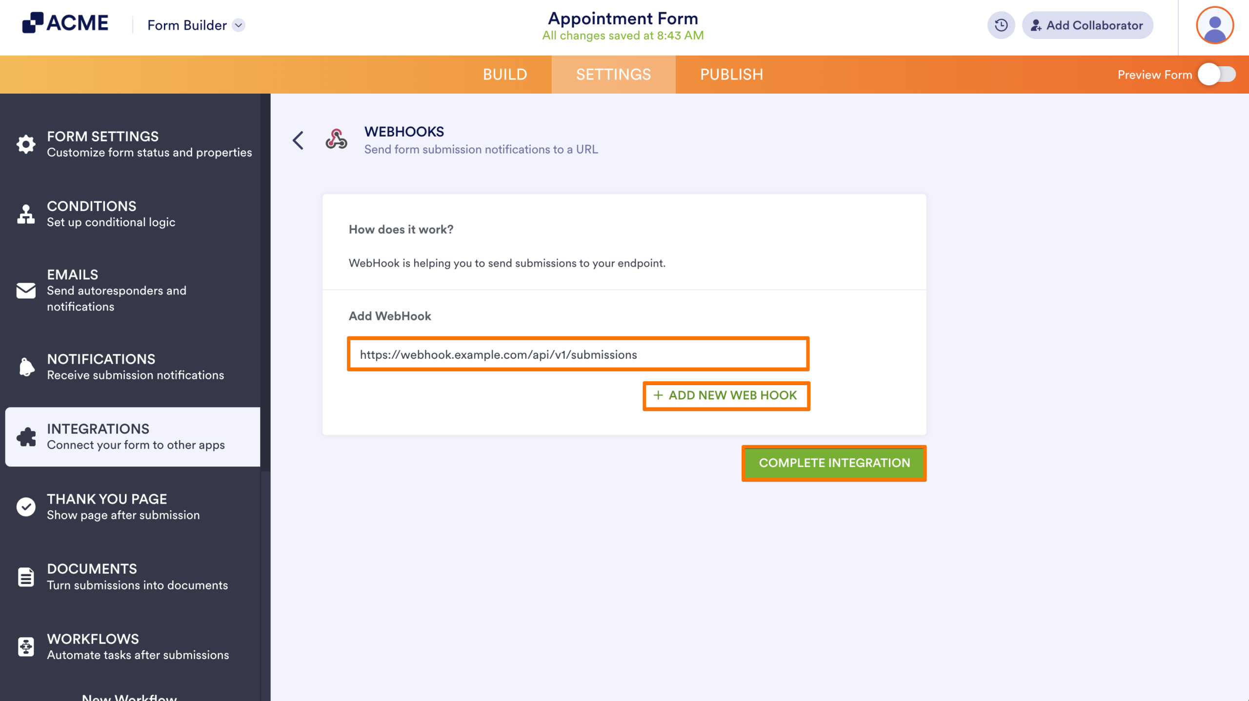 How to Send Submission Data via a Webhook Image-2