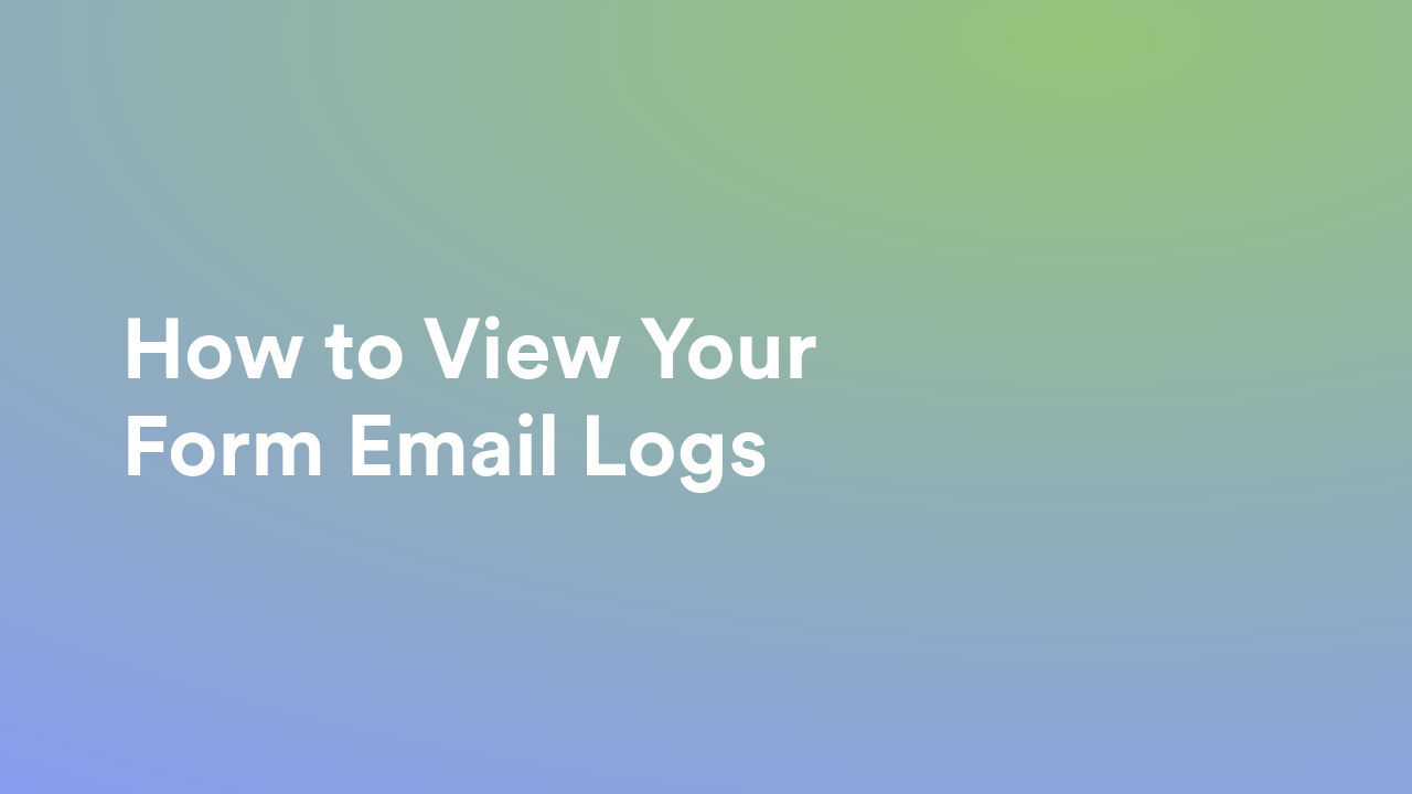 Email Problems