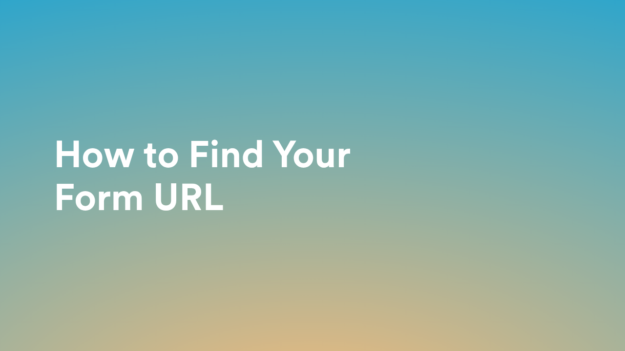 Create Forms