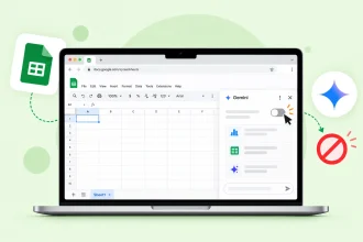 Como desativar o Gemini no Google Sheets (2026)