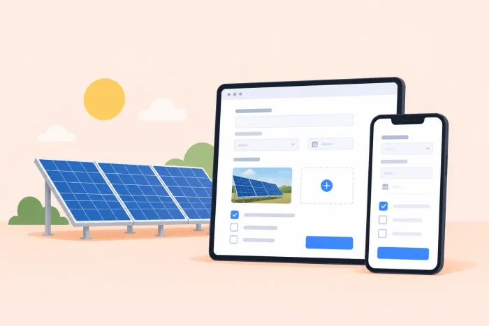 Güneş enerjisi projelerinde saha raporlaması nasıl dijitalleştirilir?