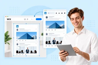 Comment ajouter un flux LinkedIn à Wix