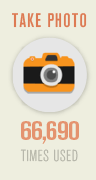 Take Photo - used 66,690 times