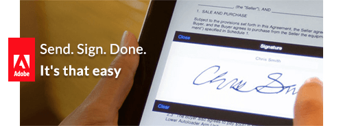 Secure Form Signatures with Adobe Document Cloud eSign Services